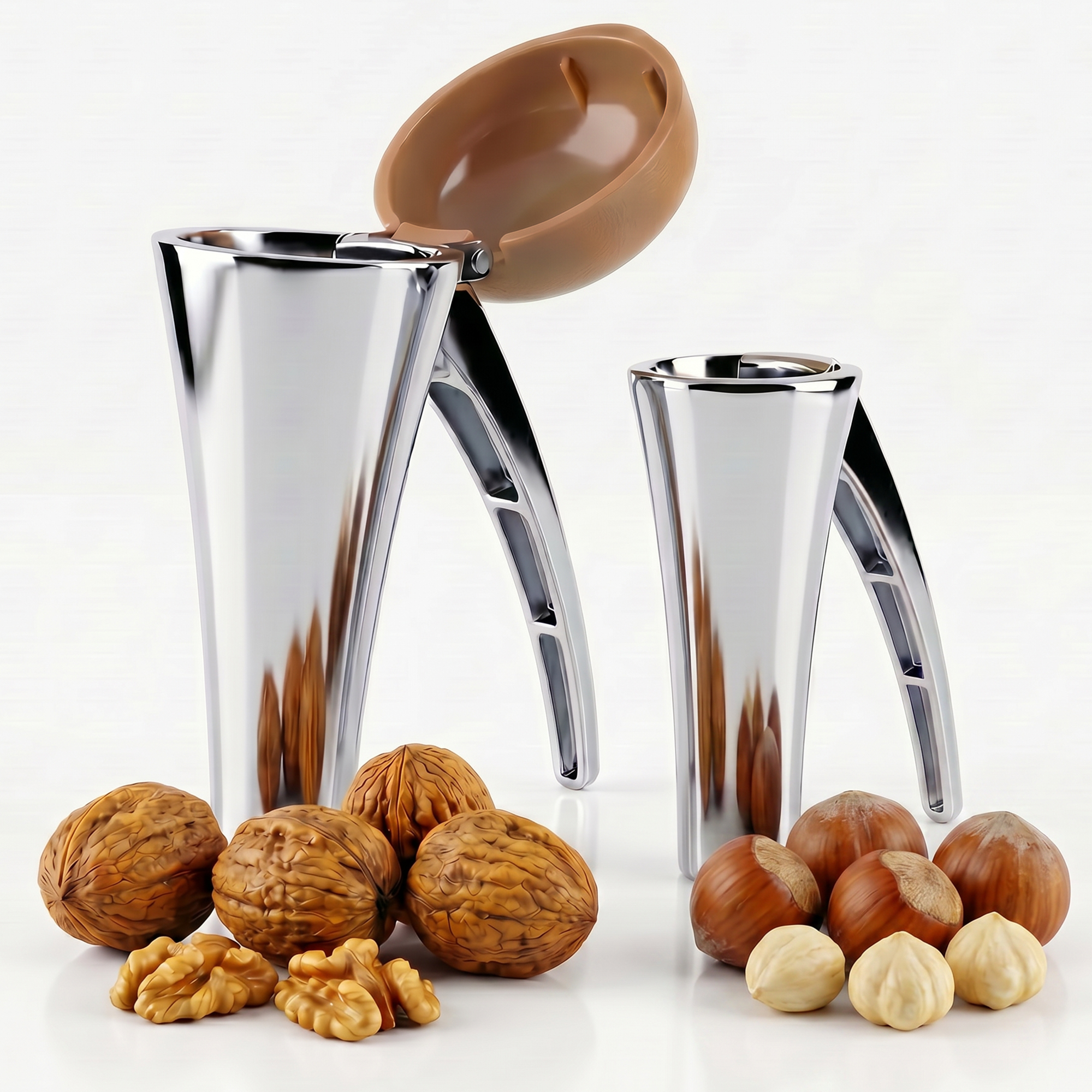 AVANTPART 2-piece zinc alloy nut cracker set